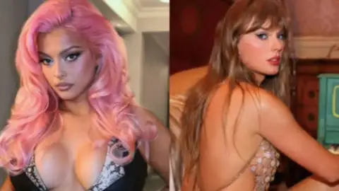 Bebe Rexha brinca sobre ter carreira &ldquo;flopada&rdquo; e que cogita ter Taylor Swift como empresária